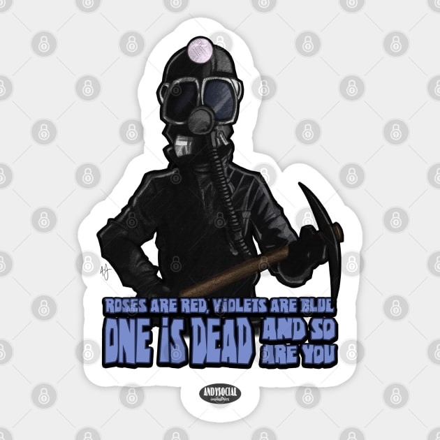 Harry Warden Sticker by AndysocialIndustries